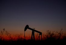 Oil falls on weak Chinese industrial data