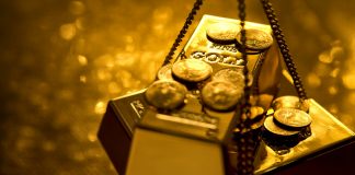 Gold prices weighed by dollar and Chinese data