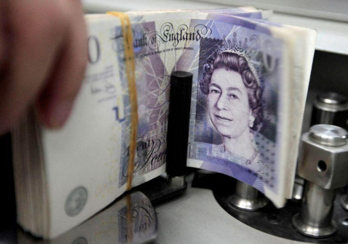 The pound dropped on Friday, particularly against the euro, as worries about the fast-spreading coronavirus sent investors out of currencies deemed riskier.