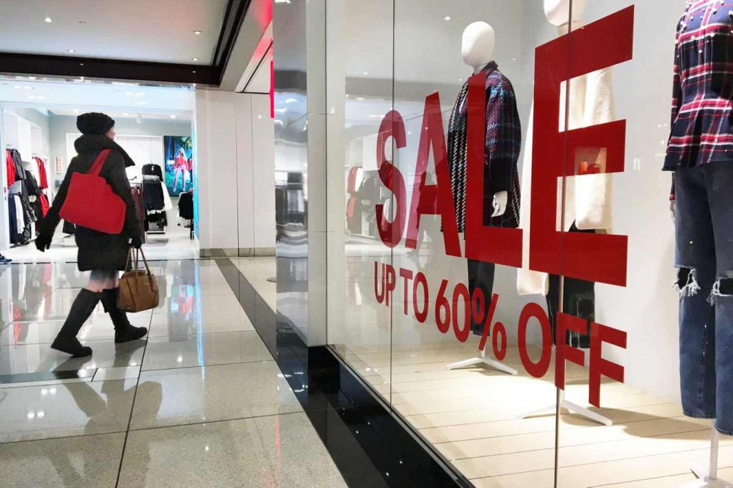 Sales at clothing stores declined by the most since 2009 in January