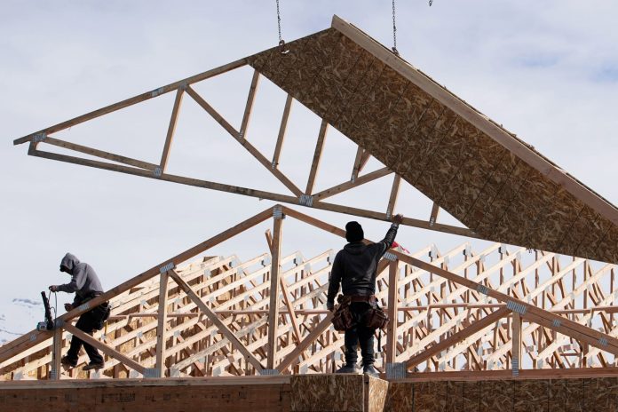 The Commerce Department said on Wednesday new home sales jumped 7.9% to a seasonally adjusted annual rate of 764,000 units last month, the highest level since July 2007.