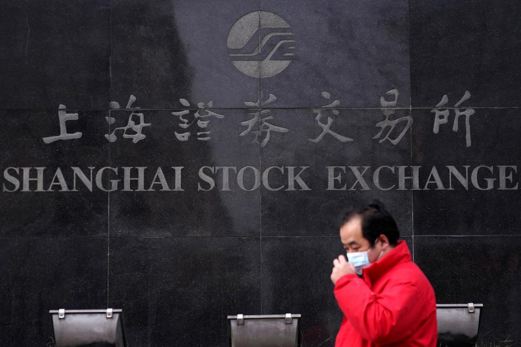 Investors erased $393 billion from China’s benchmark stock index on Monday, sold the yuan and dumped commodities as fears about the spreading coronavirus and its economic impact drove selling on the first day of trade in China since the Lunar New Year.