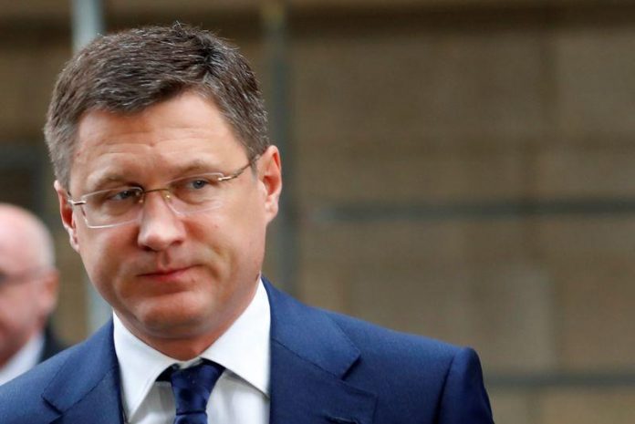 Russian Energy Minister Alexander Novak arrives at the OPEC headquarters in Vienna