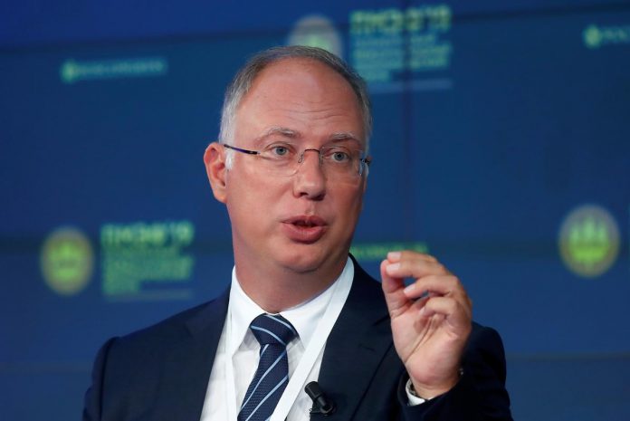 Kirill Dmitriev, chief executive of the Russian Direct Investment Fund, attends a session of the St. Petersburg International Economic Forum (SPIEF), Russia