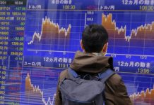 Japanese shares rose on Monday, boosted by a slowdown in COVID-19 deaths and new cases in global hotspots including New York and Italy, as uncertainty over a potential lockdown in Tokyo kept some investors on the sidelines.