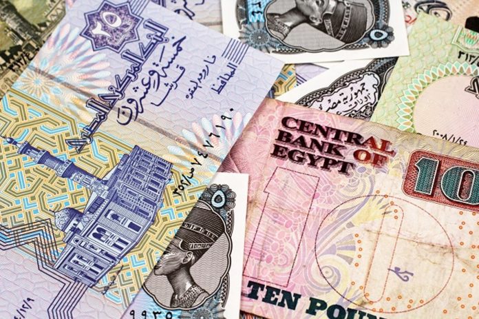 Egypt’s currency weakened on Monday to its lowest against the U.S. dollar since early February, before the coronavirus ravaged some of its biggest sources of foreign exchange.
