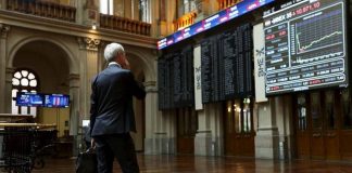 European shares bounced on Monday after their worst week in two months, as investors hoped for a gradual economic recovery with many countries easing coronavirus-led lockdowns.