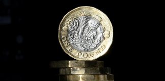 Sterling fell 0.8% against the dollar on Friday, touching its lowest level in almost a month, with doubts about whether Britain will seal a trade pact with the European Union set to be the biggest weight on the currency over the summer.